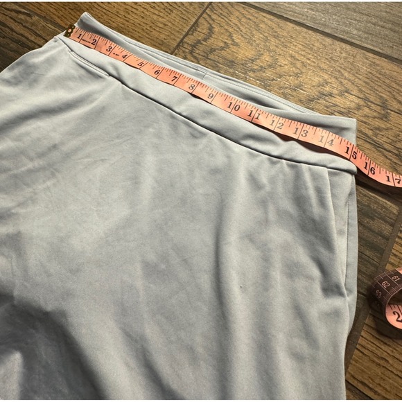 Nike Dri Fit Womens Athletic Skirt Gray Built in‎ Shorts Pockets Golf Tennis S - Picture 8 of 10